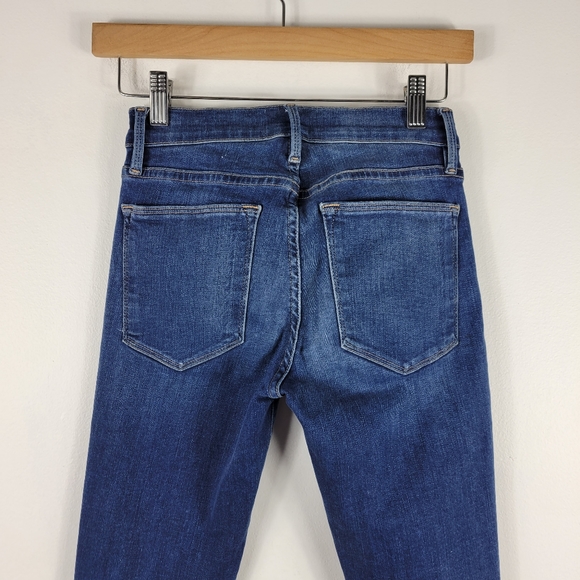 Frame Le High Skinny High Rise Skinny Jeans Blainey - Picture 8 of 10